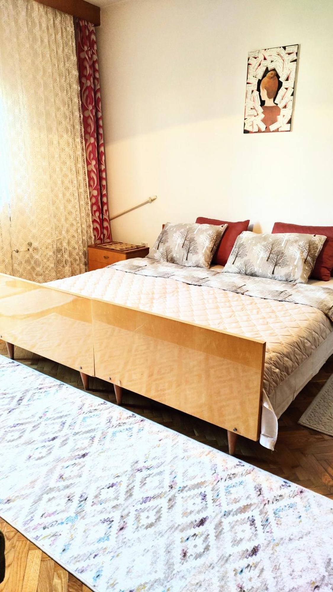 Digital Nomad Comfy Apartment,Foot Mountain Vodno And Millennium Cross,19 Min By Walk To Cener,Free Parking Skopje Luaran gambar